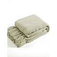thumbnail image 4 of HOME SOFT THINGS COBIJA TEJIDA REVERSIBLE MANTA LIGERA SÚPER SUAVE Y ACOGEDORA - CONCHA - 127X152.4CM, 4 of 5