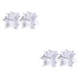 thumbnail image 4 of Injueey 2 uds., 25cm, de nochebuena con purpurina, decoración de flores artificiales Type1 NO1, 4 of 6