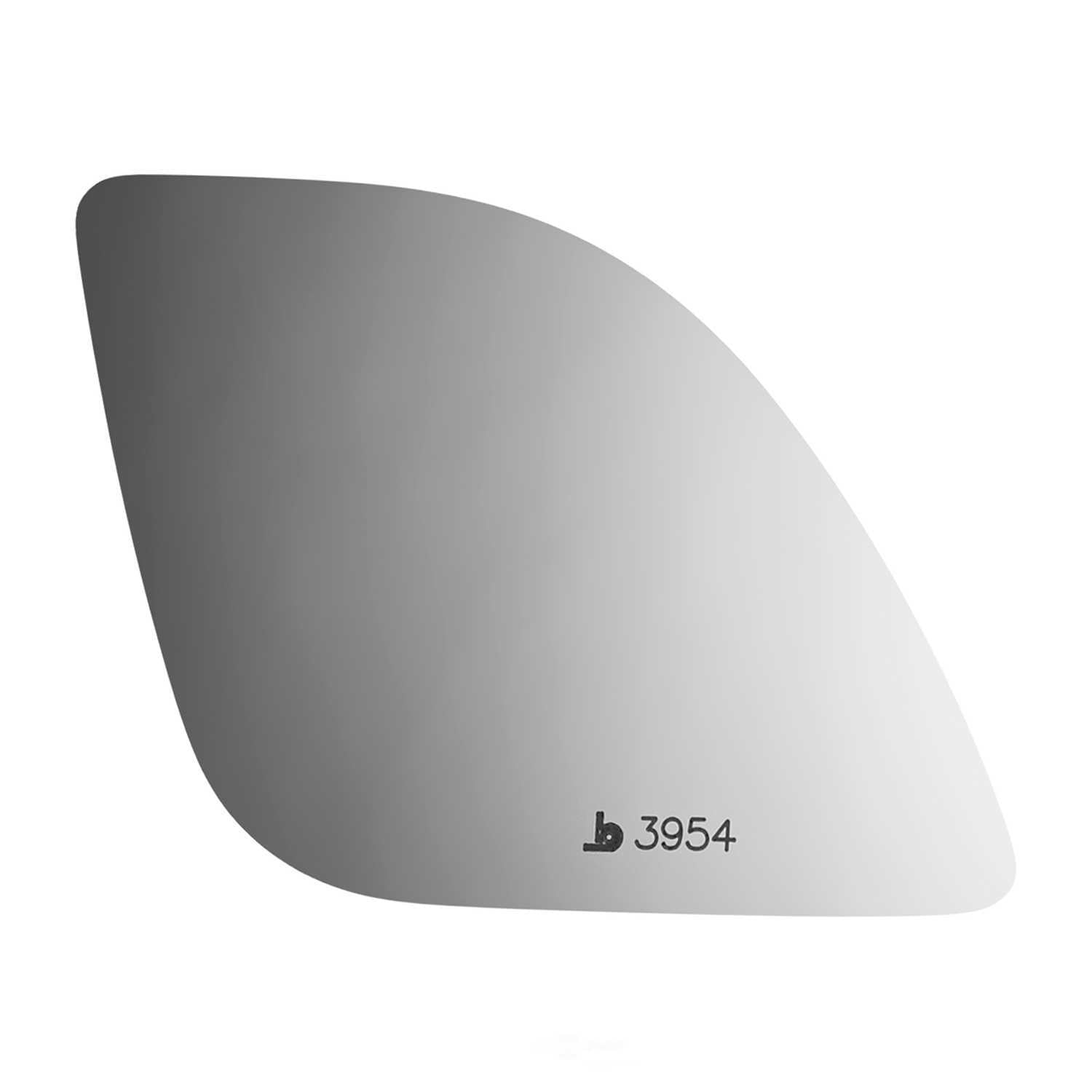 Burco Side View Mirror Replacement Glass - Clear Glass - 3954