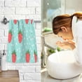 thumbnail image 7 of Yayeee 100% Cotton Hand Towels for Bathroom 16" x 28" Soft Absorbent Kitchen Towel, Strawberry Pattern, 7 of 7