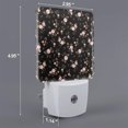 thumbnail image 2 of Bingfone Flowers Print Night Lights Plug into Wall,Dusk to Dawn,Bright Nightlight Auto-On/Off, for Adults Kids Room Bedroom Bathroom Hallway Kitchen, 2 of 7
