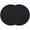 Black, variant on 2 Pcs Silicone Baking Mat 12 inch Round Oven Mat Non-Stick Microwave Mat Reusable Heat Insulation Pad Turntable Pastry Mats for Kitchen,Black,Topboutique