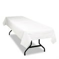 thumbnail image 2 of Tablemate PT549WH Table Set Poly Tissue Table Cover  54 x 108  White  Six per Pack, 2 of 2