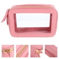 thumbnail image 3 of Bolsa de artículos de tocador transparente Bolsa de artículos de tocador de viaje transparente Bolsa de artículos de tocador con cremallera para aerolíneas, 3 of 5