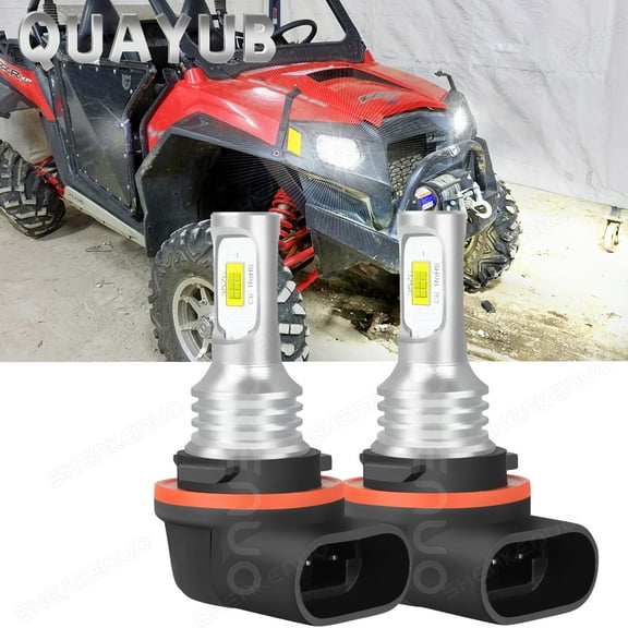 For Kawasaki Headlight Bulb 12V 35W 92069-0019 34901-HR3-A21 replacement White 2X