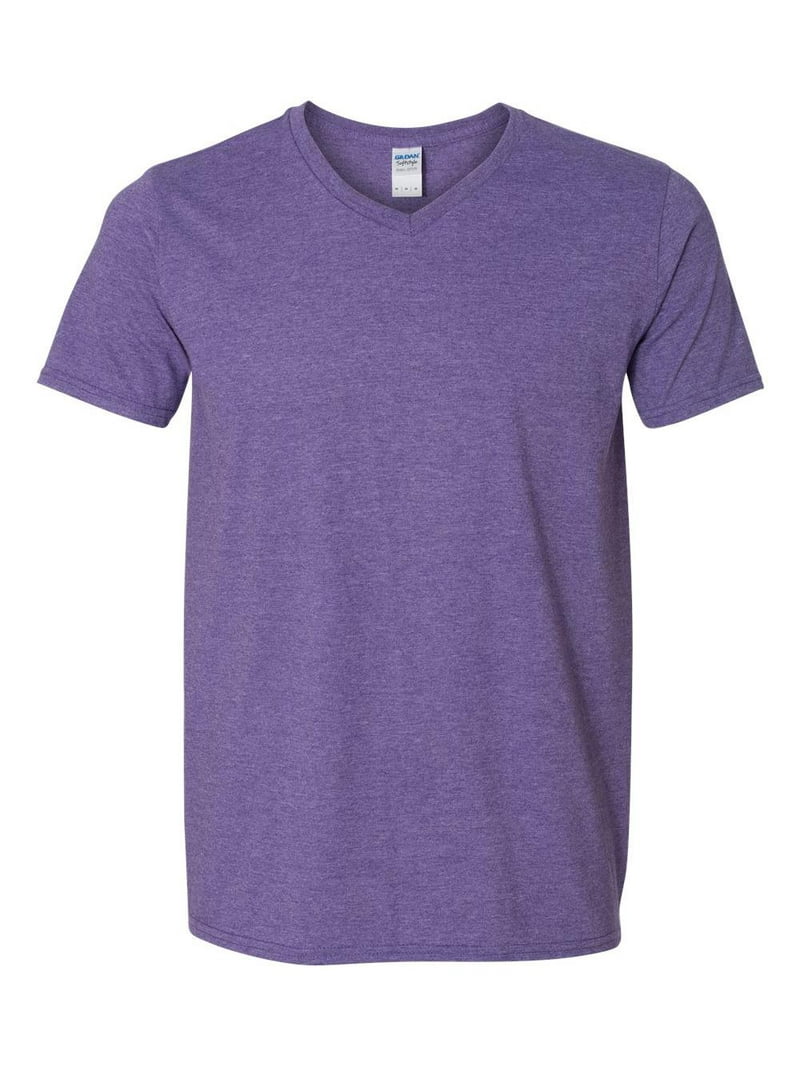 Gildan - Softstyle V-Neck T-Shirt - 64V00 - Heather Purple