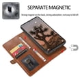 thumbnail image 2 of Samsung S23 S22 S21 S20 S10 S9 S8 Plus Ultra Fe Note20 Note10 Note9 Note8 Plus Ultra Case, Card Slot Holder Cash Pocket PU Leather Sleeve Magnetic Clo Cheap and fine, 2 of 5