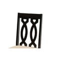 thumbnail image 6 of Baxton Studio Callie Modern and Contemporary Sand Fabric Upholstered and Dark Brown Finished Wood 7-Piece Dining Set, 6 of 7