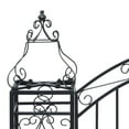 thumbnail image 4 of vidaXL Ornamental Garden Gate Wrought Iron 48"x8.1"x39.4", 4 of 5