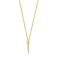 thumbnail image 5 of AFFY Love Heart Pendant Long Chocker Necklace For Women 14k Yellow Gold Over 925, 5 of 6