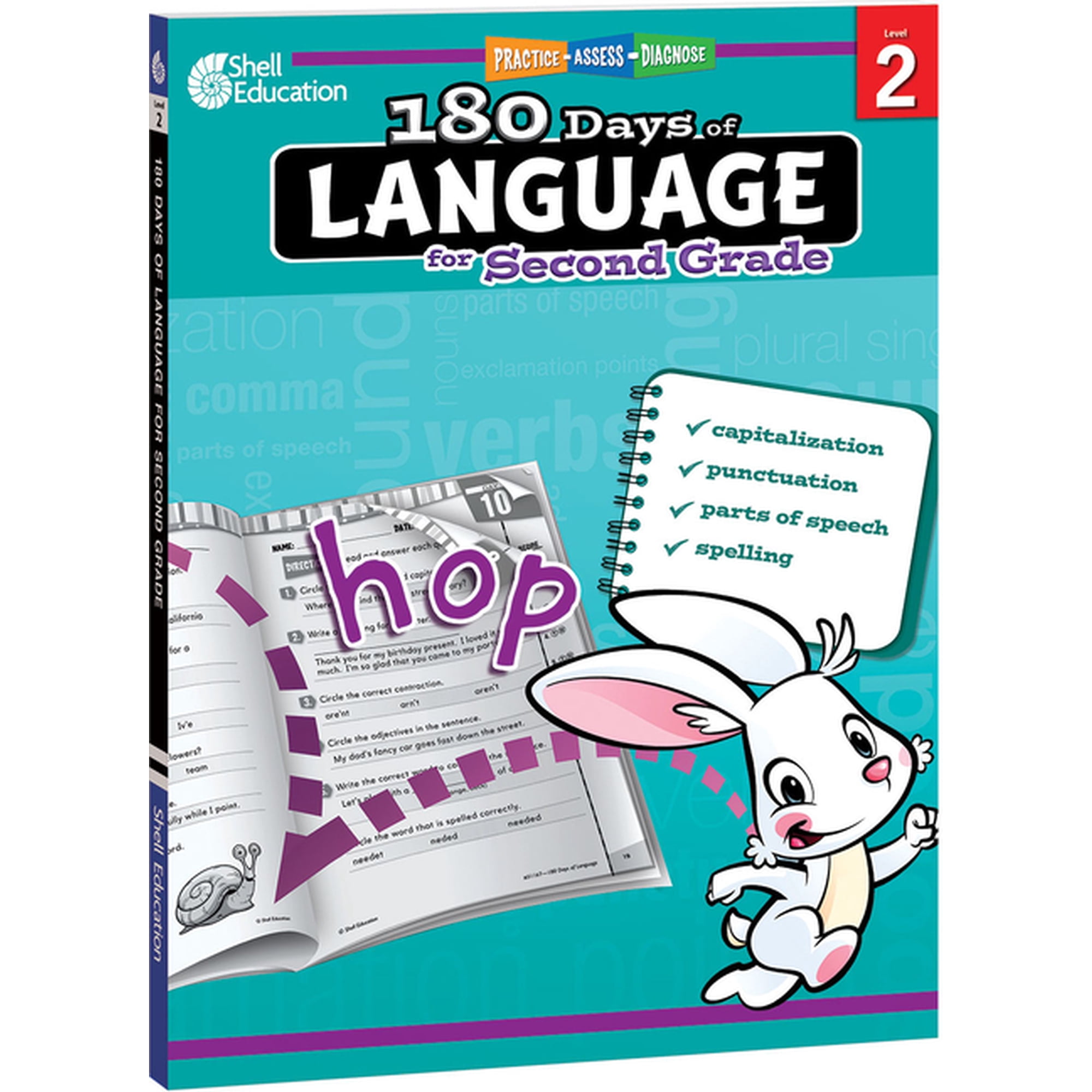 180 Days of Practice: 180 Days of Language for Second Grade (Paperback)