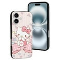 thumbnail image 5 of Hello Kitty Pink Compatible with iPhone 16 Case Full Covered Soft Slim Rugged TPU Phone Case Shockproof Non-Slip Anti-Fingerprint Basic Cases Protection, 5 of 5