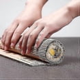 thumbnail image 5 of Sushi Making Kit, Including 2 Sushi Rolling Mats, 5 Pairs Of Chopsticks, 1 Paddle, 1 Spreader, Beginner Sushi Kit, 5 of 5