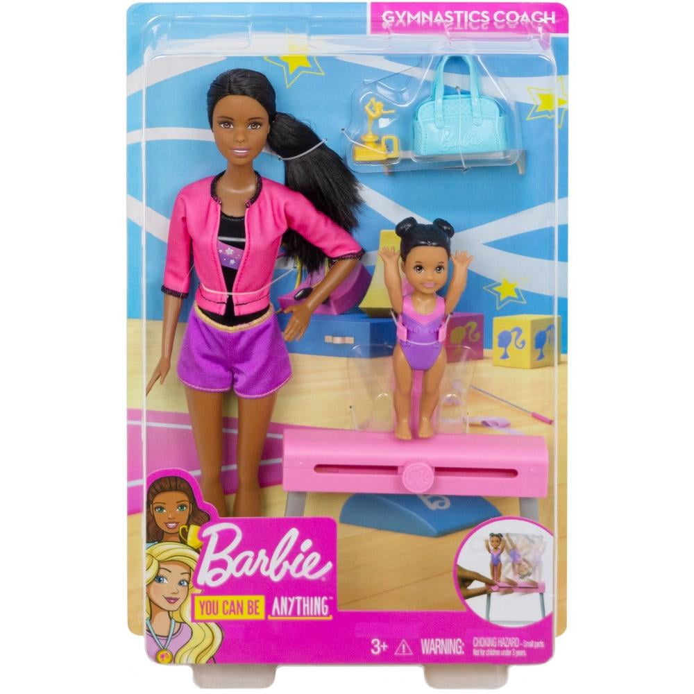 barbie careers gymnastics coach