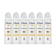 6 Pack Dove Invisible Dry Antiperspirant Deodorant Spray, 150ml