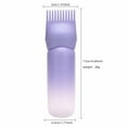 iZZZHH Root Comb Bottle Applicator 6 Ounce Oil Applicator for Hair Dye
