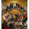 thumbnail image 2 of Carlo Saraceni 12x13 Gold Ornate Wood Frame and Double Matted Museum Art Print Titled - Paradise (ca. 1598), 2 of 4