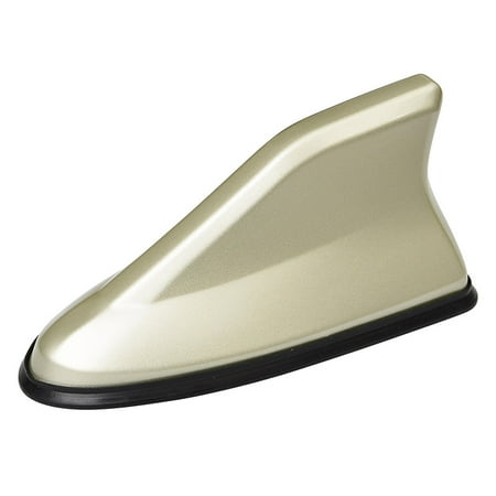 

WNG Universal Car Roof Shark Fins Aerial Antenna Toppers Auto Fm Antenna Signal Decorative for Car Suv Truck Van Super Functional with Adhesive Tape Base