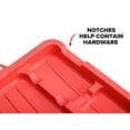 thumbnail image 2 of WeatherTech ToolTray - Flexible Tool Tray Organizer and Storage for Screws, Nuts, Bolt Organizer- Non-Magnetic, Set of 2 (Red), 2 of 8