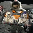 thumbnail image 6 of 3D Halloween Skeleton Couple Skull Windshield Sunshade Universal Fit Cars Suv Truck, 6 of 7