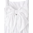 thumbnail image 4 of The Children's Place Girls Sleeveless Tiered Eyelet Bow Back Dress, Sizes XS-XXL, 4 of 4