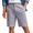 Light Grey, variant on COOFANDY Men's Casual Shorts Classic-Fit 9" Chino Shorts Cotton Stretch Golf Short with 4 Pockets
