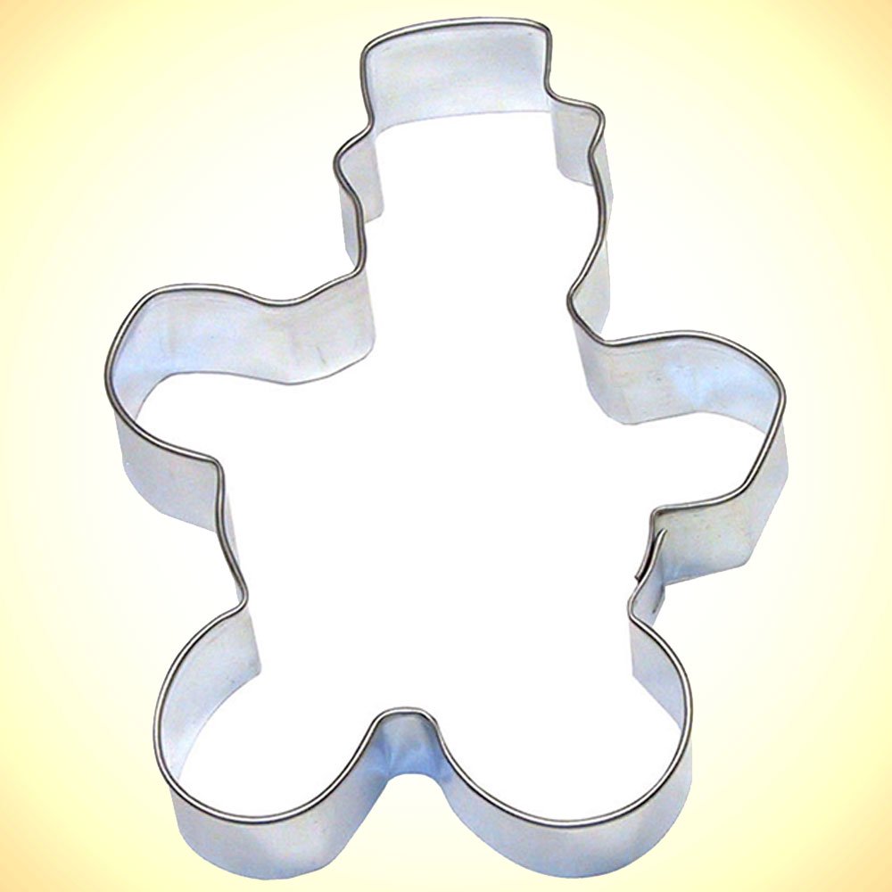 Frosty Snowman Cookie Cutter 4 in