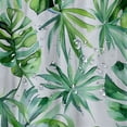 thumbnail image 5 of Orinice Tropical Shower Curtain for Bathroom Decor, Modern Contemporary Waterproof Polyester Curtain Hotel-Quality, Palm Leaves Washable Durable Bathroom Curtain with 12 Hooks,  69x72, 5 of 7