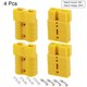 thumbnail image 2 of Conector rápido de batería Unique Bargains 6 Gauge 50A para arnés de cable para auto-remolque, amarillo, 4 piezas, 2 of 3