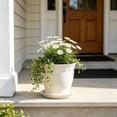 thumbnail image 5 of Plastic Flower Pot with Scalloped Rim for Indoor and Outdoor Plants, Suitable for Succulents and Green Plants, Home Decor Planter, 5 of 5