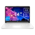 thumbnail image 1 of Laptop Hp 14" Celeron 4GB 64GB 14 Blanco DQ3000DX, 1 of 4