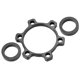 thumbnail image 2 of Adaptador de Buje de Bicicleta Naiovety Aleación Delantero 100MM a 110MM Trasero 142MM a 148MM, 2 of 6