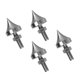 thumbnail image 4 of 4Pcs Speaker Spikes M6 HiFi Isolation Spikes Stand Foot Speaker Resonance Feet Spikes for Amplifier, 4 of 5