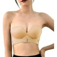 thumbnail image 2 of Women’s Strapless Bra Multiway Wireless Bra Hand Moulded Push Up Bra, 2 of 6