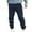 Navy, variant on Dagugfen Sweatpants for Men High Waist Drawstring Baggy Comfy Casual Active Running Pants Fall Winter