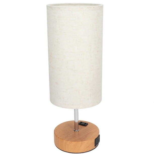 Luz de mesa de noche Jadeshay con control táctil regulable Lámpara de escritorio recargable por USB
