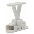 thumbnail image 3 of SPRING Static Caravan Door Retainer Catch , RV camper door stop retaining clip White, 3 of 8