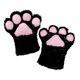 thumbnail image 1 of Guantes Guantes de medio Franela suave y cálida de Pv para rendimiento Cumpleaños Guantes Negro Zulema Guantes de medio dedo, 1 of 8