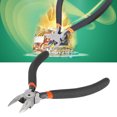thumbnail image 3 of Mini Diagonal Pliers Nippers, Chrome Vanadium Steel, Light Weight Wire Cutters, Comfortable Handling with Spring Handle, Suitable for Cutting Soft Wires and, 3 of 7