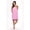 Pink, variant on Turkish Cotton Towel Wrap for Women for bulk Spa Bath Wraps with Elastic Velcro, Comfy Women's Short Adult for Hot Tub Shower Sauna - - One Size