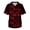 AFG32-Black, variant on Scrubs For Men Halloween Scrub Tops Pumpkin Bat Fun Print Nurse Shirt Funny V-Neck Short Sleeve Workwear Uniforms With Pockets Holiday Dark Gray S