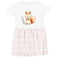 thumbnail image 3 of Inktastic Brown Squirrel Girls Toddler Dress, 3 of 5