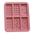 thumbnail image 1 of Baking Mold High Temperature Resistance Easy Demoulding Non-sticky Reused Solid Color Bakery Tool Silicone  Circle Chocolate Cake Mold for Dessert Shop, 1 of 8