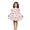 White, variant on Girls Dresses Sweetheart Print Puff Sleeves Long Sleeve Elegant Party Knee Length A Line Gown for Kids Formal Or Casual White 9 Years-10 Years