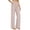 Pink, variant on ibiyuan Womens Lightweight Pants Elastic Waist Palazzo Pants Women Trendy Trousers Pants for Women Drawstring Cotton Lounge Pants Women Vacation