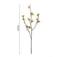 thumbnail image 6 of Artificial Cherry Flower Artificial Cherry Blossom Branches Flowers Fake Apple Blossom Flower Long Stem Silk Vase Arrangements for Wedding Home Indoor Outdoor Decor Red, 6 of 8