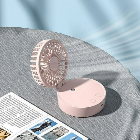 

Ice Chest Air Conditioner in Clearance Handheld Spray Folding Small Fan Usb Charging Convenient Fan Mini Fan 2000Mah