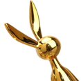 thumbnail image 1 of Baohd Sitting Rabbit Ornament Bunny Figurine for Bookshelf Living Room Bedroom Golden S, 1 of 9