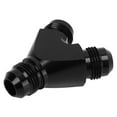 Coupler Union Fitting Splitter Black Anodized Coating Leak Proof Y