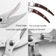 thumbnail image 5 of Tijeras De Cocina Tijeras Para Aves De Corral De Acero Inoxidable Con Bloqueo De Seguridad Tijeras De Cocina Grandes Accesorios De Cocina Muyoka Hogar, 5 of 7